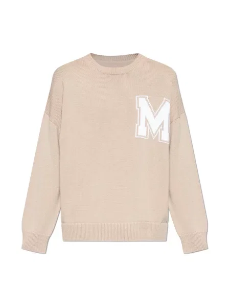 Sweter Mm6 Maison Margiela beżowy