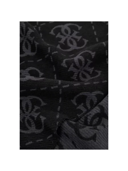 GUESS Fular gri negru