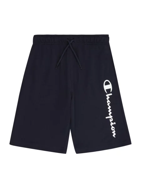 Champion Pantaloni bleumarin alb