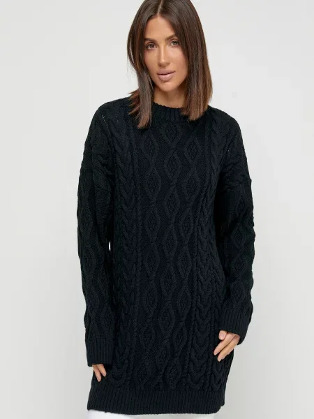 Туніка MarSe вовна/поліестер чорний