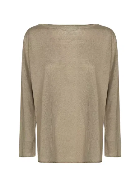 Pulover Alpha Studio lung maro