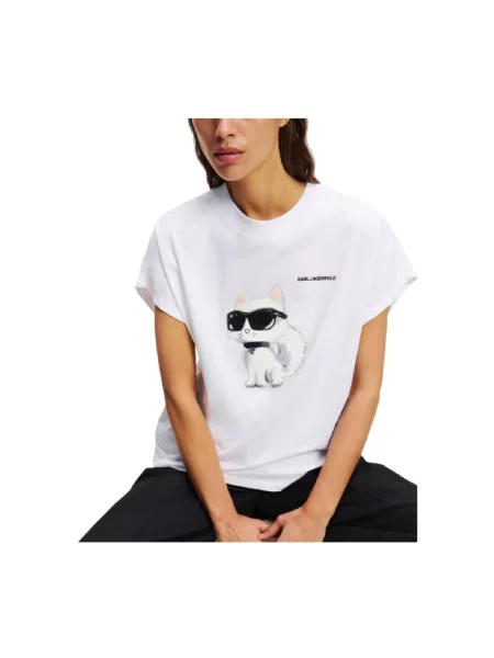 Karl Lagerfeld t-shirt biały
