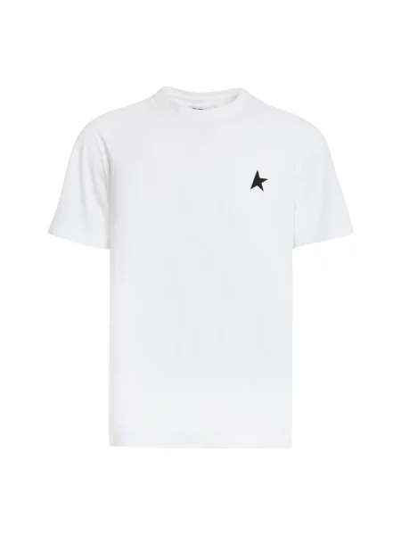 Koszulka Golden Goose z logo biała