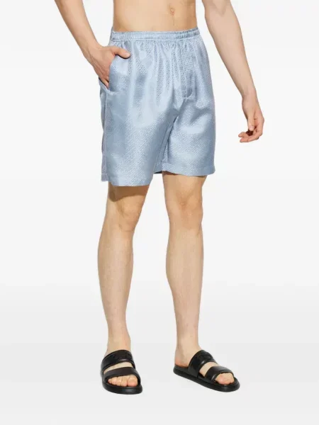 Pantaloni scurți Ferragamo albastru