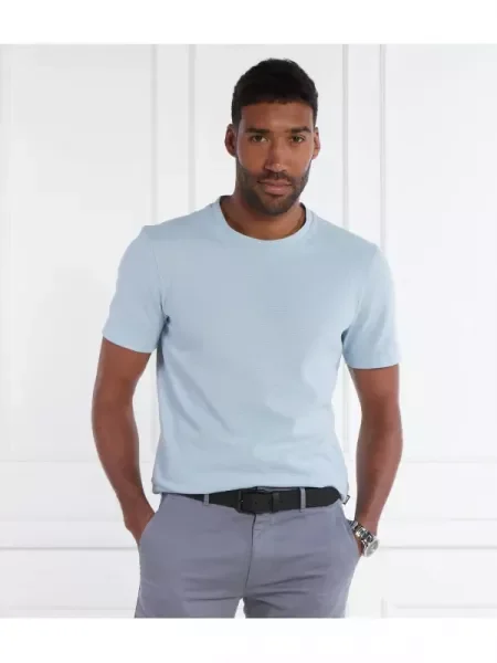BOSS BLACK Tricou Tiburt negru