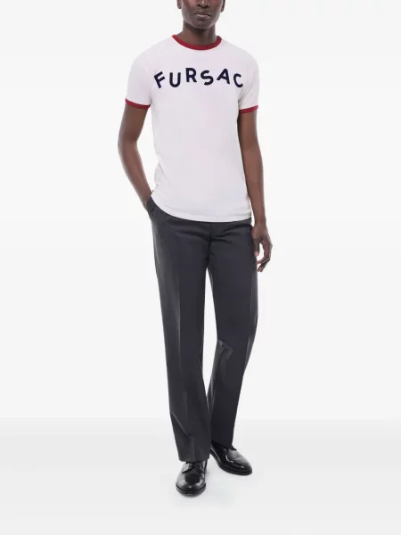 Tricou Fursac cu imagine alb