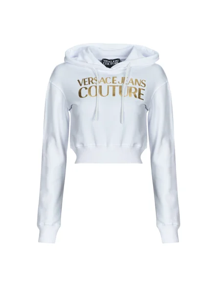 Geacă de blugi Versace Jeans Couture alb