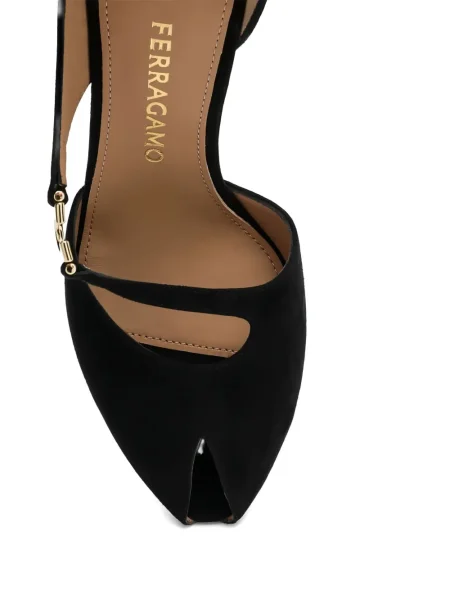 Pantofi cu toc Ferragamo negru