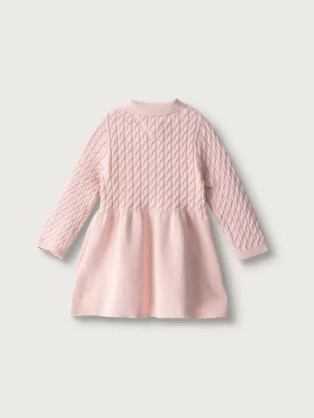 Tommy Hilfiger svetrové šaty ružová