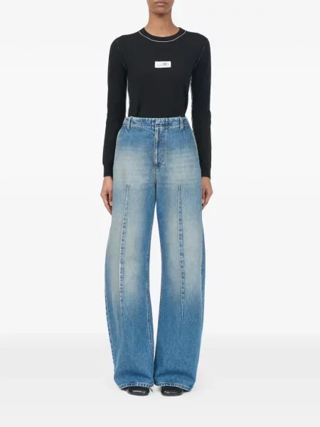 Blugi Mm6 Maison Margiela albastru