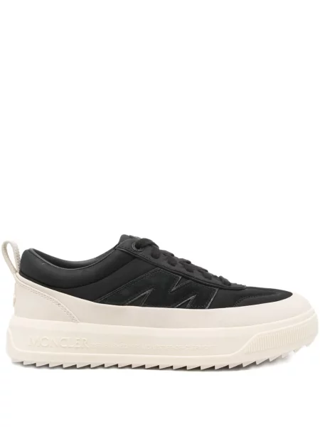 Sneakerși Moncler din piele negru
