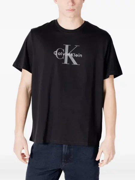 Tricou Calvin Klein Jeans negru