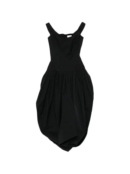 Rochie Magda Butrym plisată de costum negru