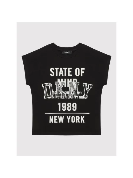DKNY T-shirt M Relaxed Fit crna