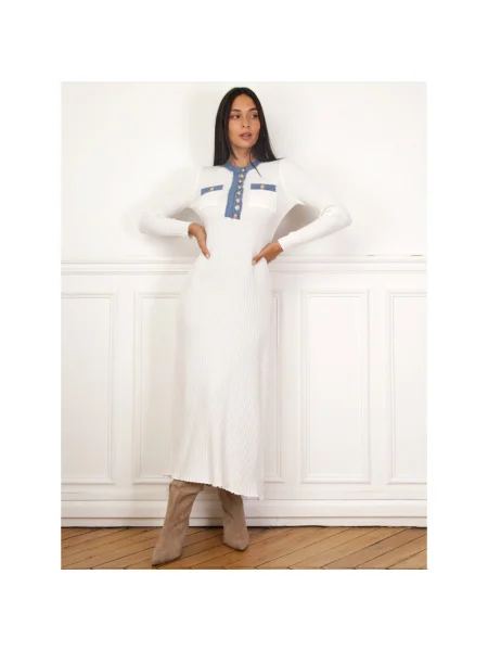 Rochie La Modeuse alb