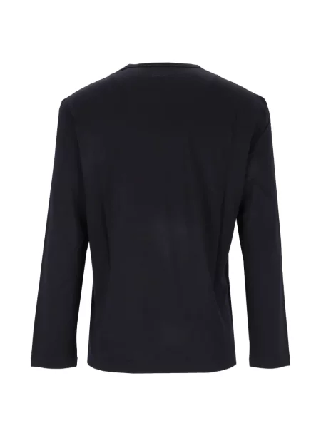 Lung tricou Paul Smith de lână albastru
