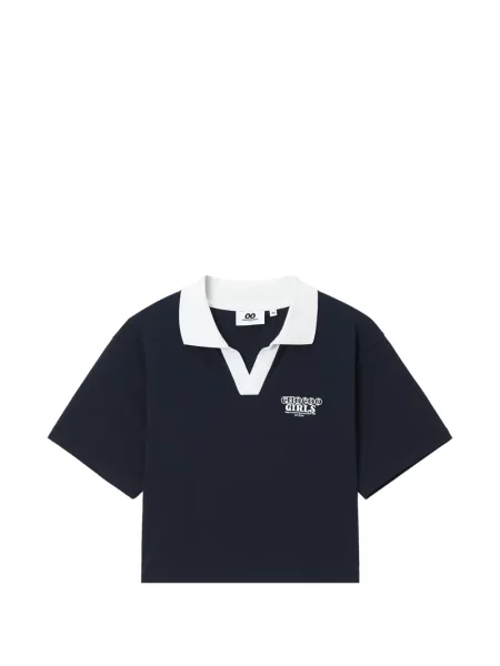 Top scurt Chocoolate albastru