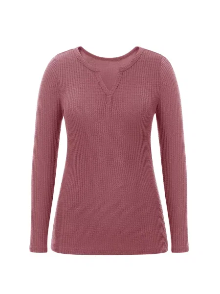 Imily Bela Tricou roșu-violet roșu