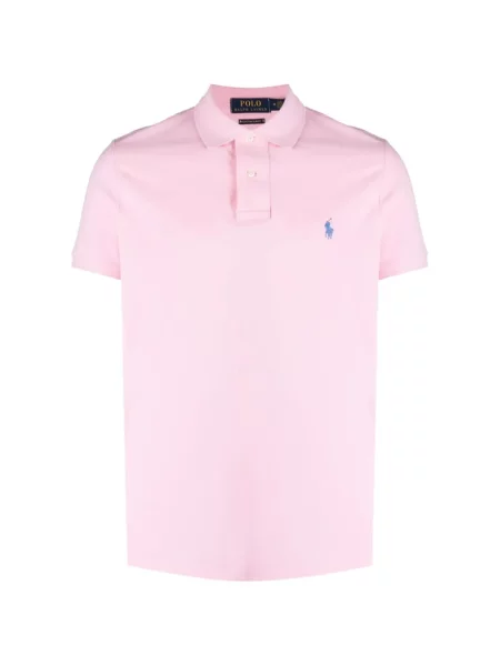 Tricou polo Polo Ralph Lauren cu broderie cu cordon de in verde