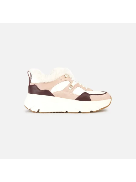 Sneakerși Geox alb