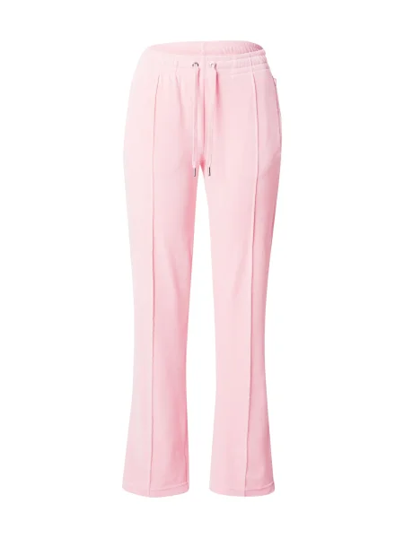 Juicy Couture Pantaloni Tina / argintiu roz