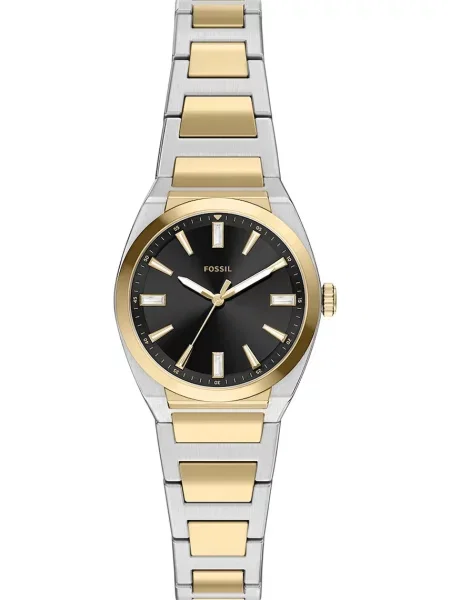 FOSSIL Ceas analogic EVERETT auriu argintiu negru