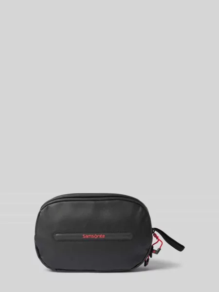 Kosmetyczka z detal z logo model Ecodiver' Samsonite czarna
