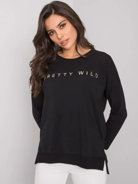 Bluză Fashionhunters negru