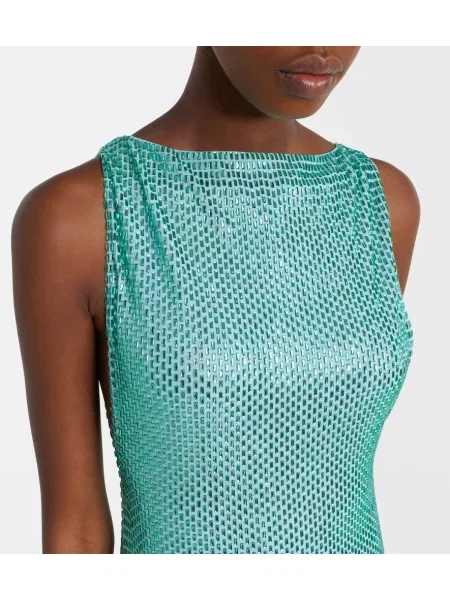 Rochie maxi Roland Mouret verde