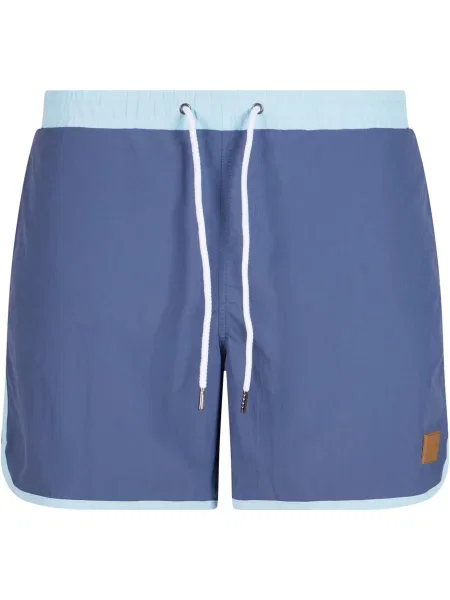 Urban Classics Șorturi de baie bleumarin / deschis albastru