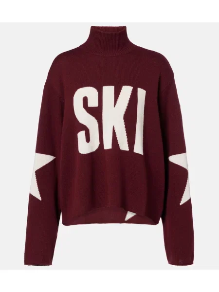 Heláncă Goldbergh de lână bordo