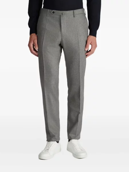 Pantaloni Incotex de flanelă gri