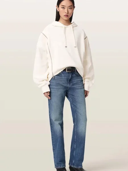 Свитер Allsaints с капюшоном