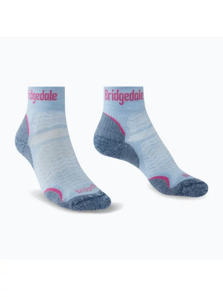 Трекінгові шкарпетки Bridgedale Hike Ultralight Performance Ankle blue сині