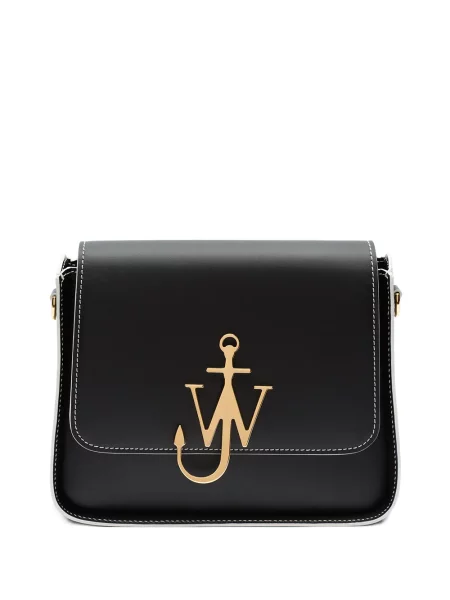 Geantă Jw Anderson cu autograf negru