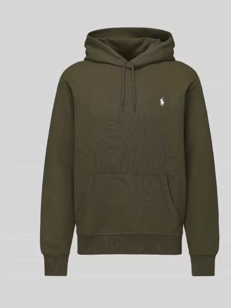 Bluza z kapturem Polo Ralph Lauren z kapturem oliwkowa