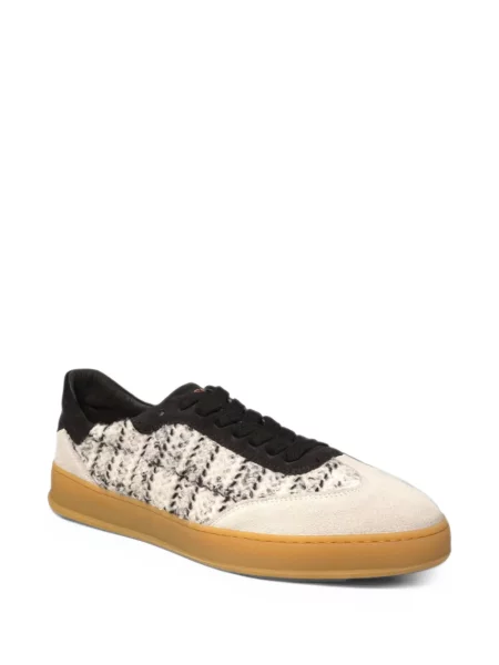 Szarvasbőr sneaker Missoni fehér