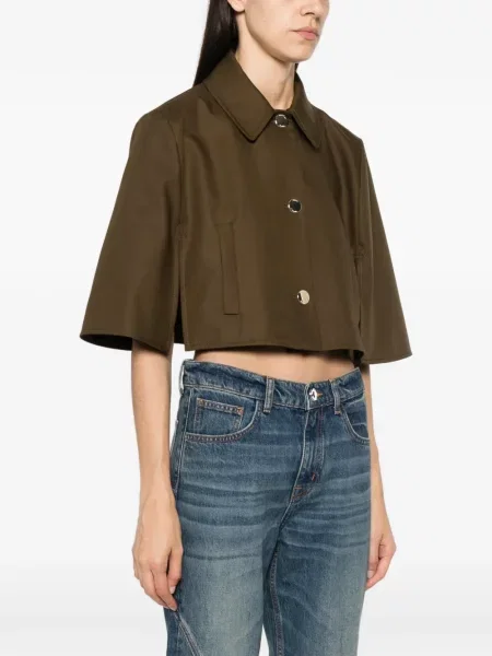 Decupat geacă Max Mara maro