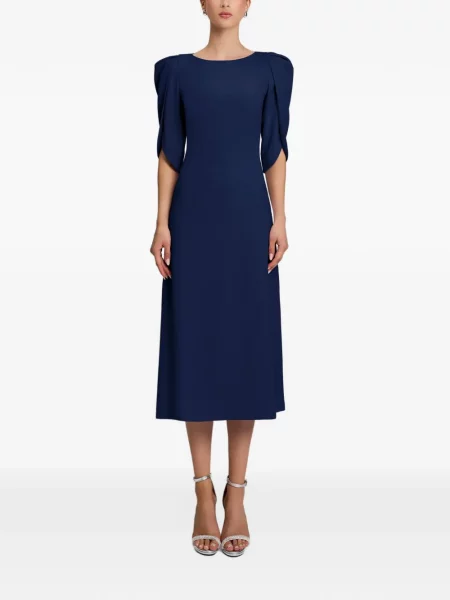 Rochie midi Cristallini albastru