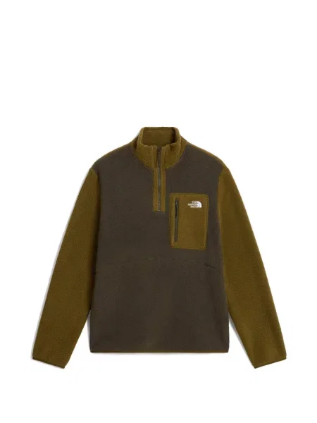 Geacă The North Face din fleece verde