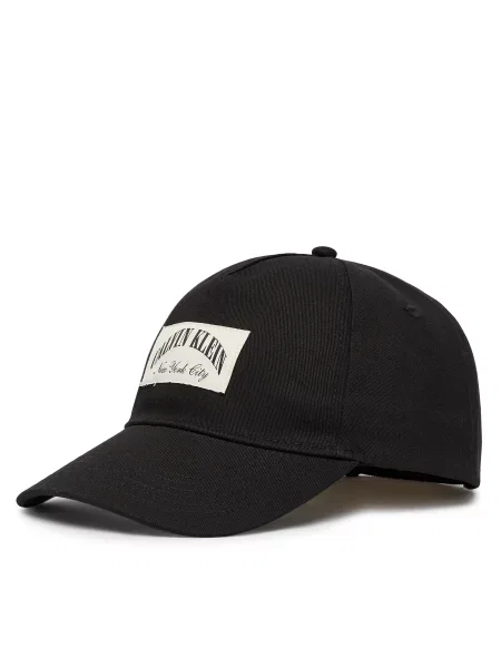 Calvin Klein baseball kapa črna