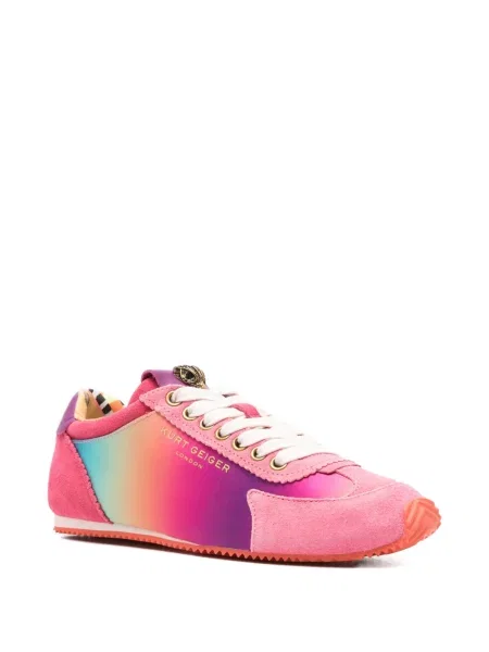 Sneakers Kurt Geiger London σουέντ ροζ