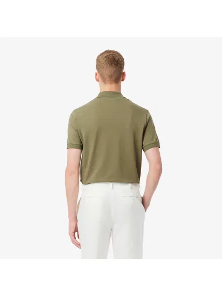 Lacoste Koszulka Polo Classic Fit Light Piqué zielona