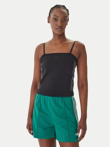 Adidas Топ Pearl Tube чорний