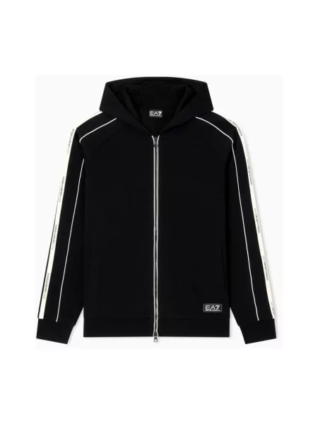 Bluza z kapturem Emporio Armani Ea7 z kapturem czarna