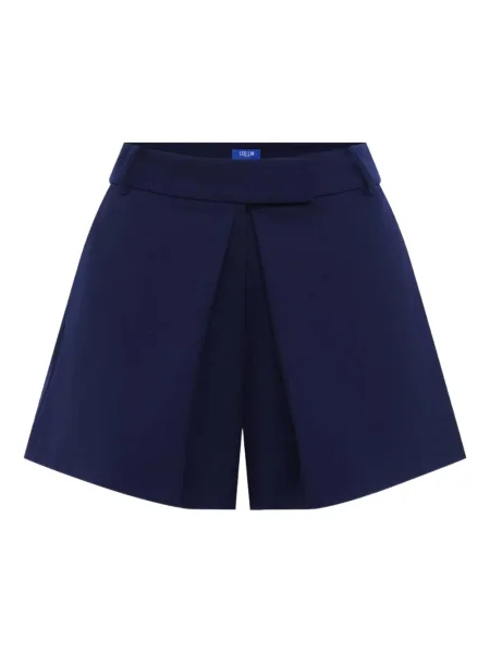 Pantaloni scurți Leo Lin plisate albastru