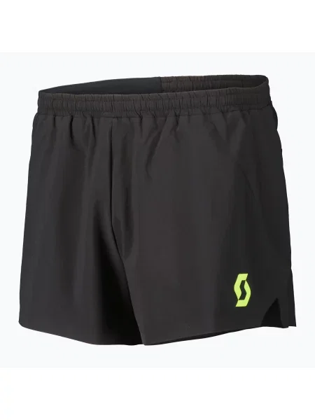 Бігові шорти SCOTT RC Run Split чорний/жовтий чорні