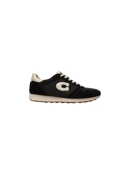 Coach Retro Runner sneakersy skórzane czarne