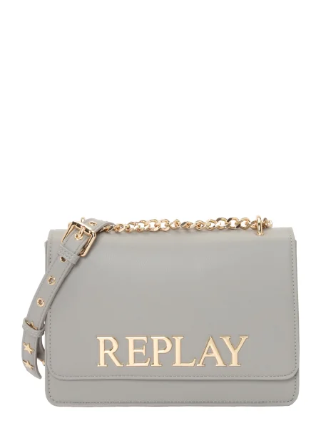 REPLAY Torba za čez ramo siva
