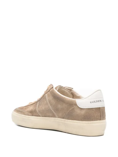 Маратонки Golden Goose с връзки с дантела златисто